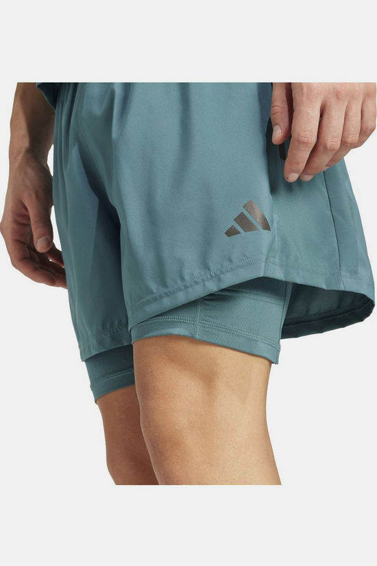 adidas Sportshort Otr B S 2In1 M Preloved Teal