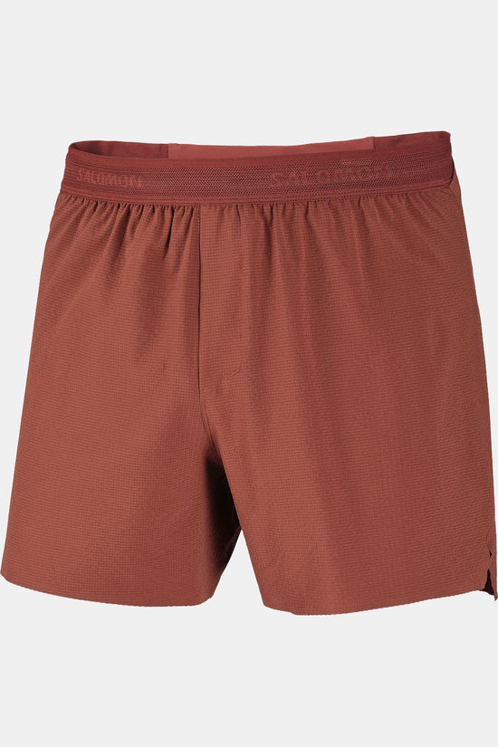 Salomon Short De Sport Sense Aero Stow 5" Shorts M Burnt Umber
