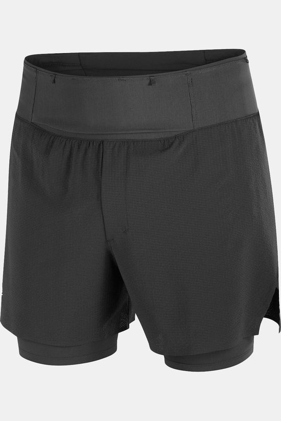 Salomon Short De Sport Sense Aero 2In1 Trail 5"M Deep Black