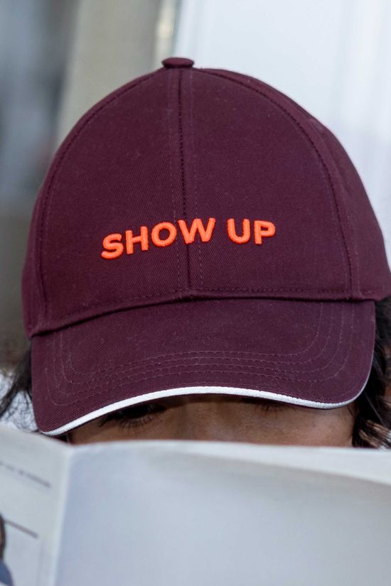 Gofluo Casquette Nora Burgundy