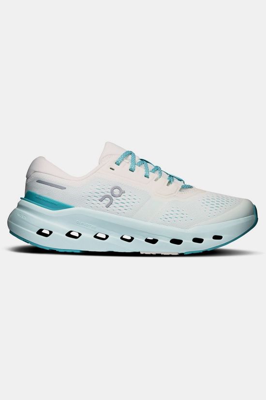 On Chaussures De Sport Womens Cloudrunner 3 Ivory | Aquamarine