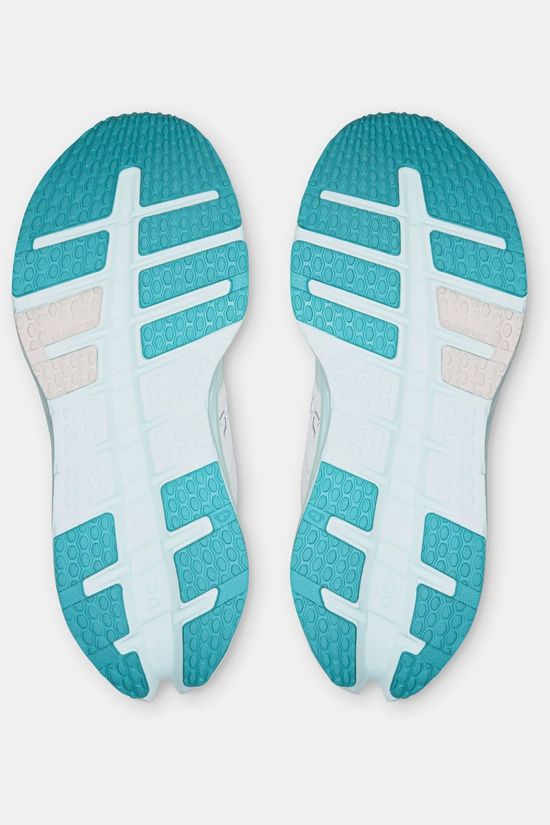 On Chaussures De Sport Womens Cloudrunner 3 Ivory | Aquamarine