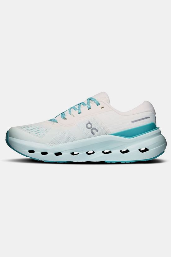 On Chaussures De Sport Womens Cloudrunner 3 Ivory | Aquamarine