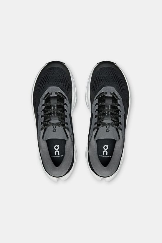 On Chaussures De Sport Womens Cloudrunner 3 Black | Ivory