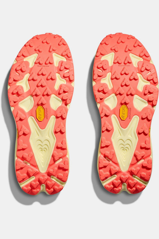 Hoka Trailschoenen W Speedgoat 7 Vintage Yellow/Neon Flame