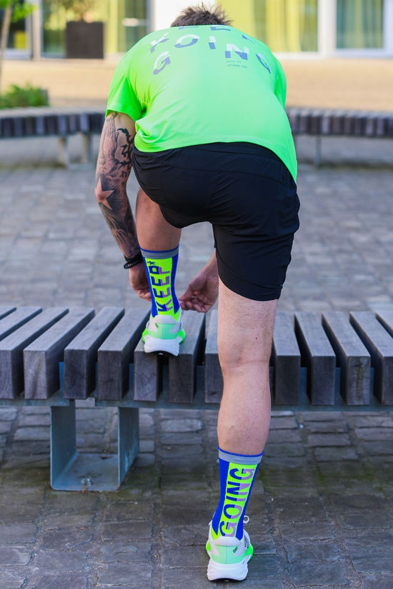 Gofluo Sportsokken Blaze Blue