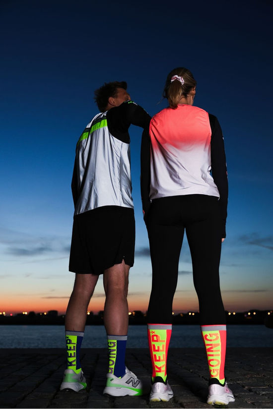 Gofluo Sportsokken Blaze Blue
