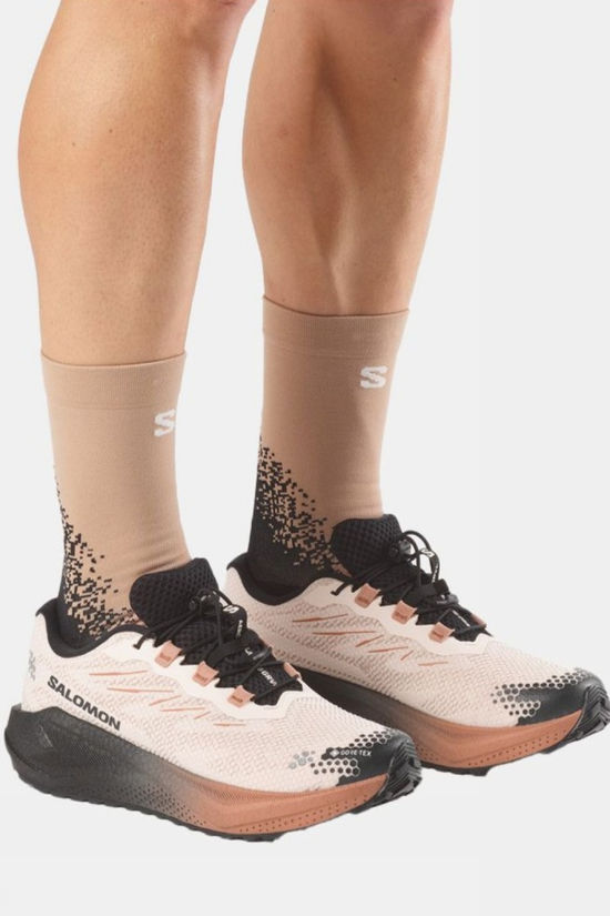 Salomon Trailschoenen Aero Blaze 4 Grvl Gore-Tex Vanilla Ice/Black/Burro