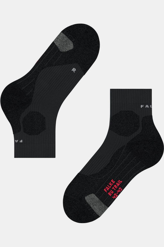 FALKE Chaussettes De Sport Ru Trail Grip M Black