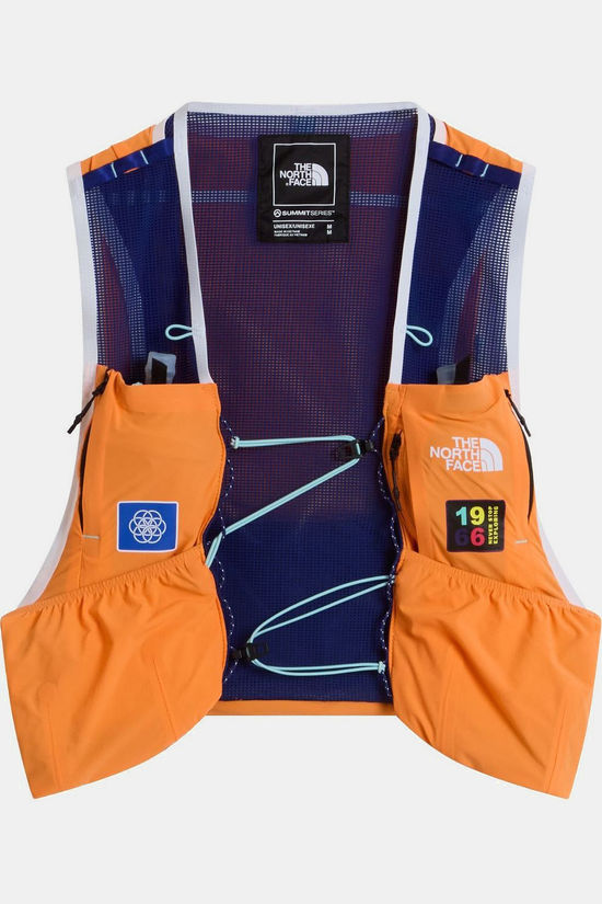 The North Face Drinksysteem Summit Run Vest 10 Papaya/Bold Blue