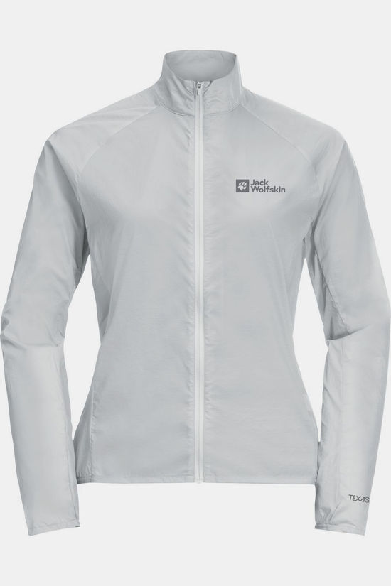 Jack Wolfskin Softshell Jas Gravex Wind Cool Grey