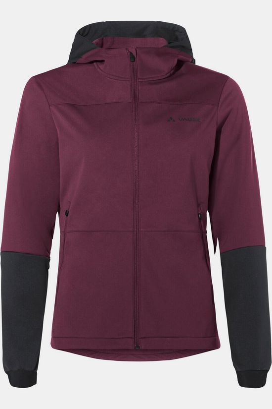 Vaude Veste Softshell Women'S Qimsa Hooded Softshell Jacket Cassis Uni