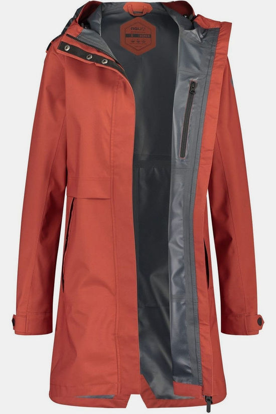 Agu Veste Imperméable Urban Outdoor Parka Cinnabar
