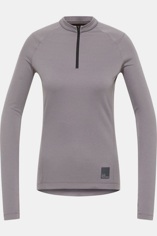 Jack Wolfskin T-Shirt Bike Commute Hz W Taupe
