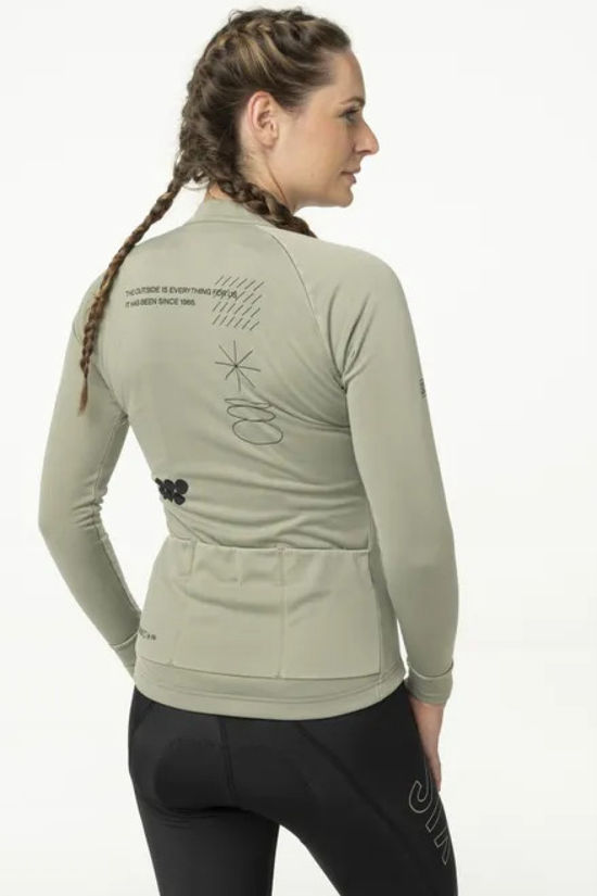 Agu T-Shirt Classic Jersey Ls Six6 Women Grass Roots Green