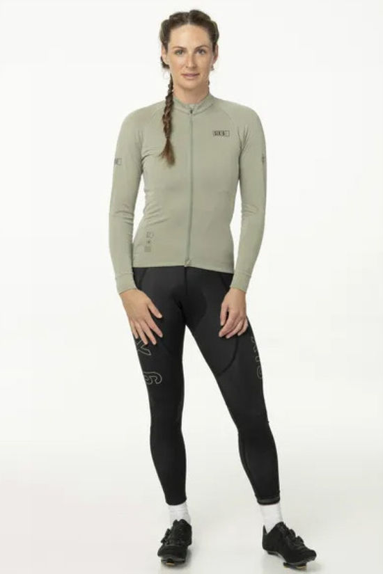 Agu T-Shirt Classic Jersey Ls Six6 Women Grass Roots Green