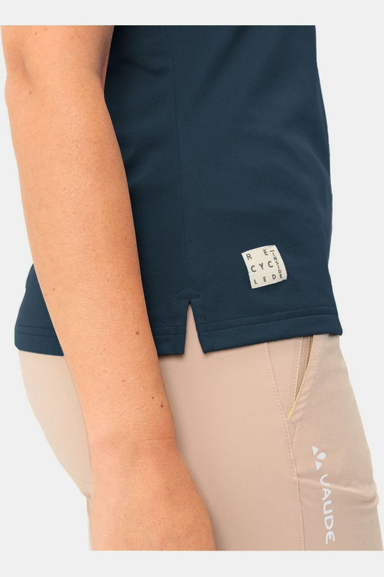 Vaude T-Shirt Women'S Essential Polo Shirt Dark Sea