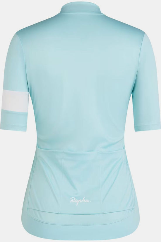 Rapha T-Shirt Jerseys Womens Core Light Blue/White