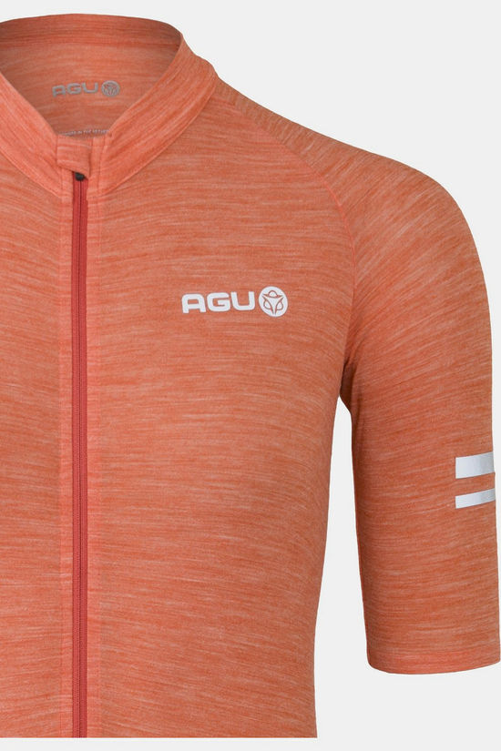 Agu T-Shirt Merino Jersey Ss Performance Women Sunset_Orange