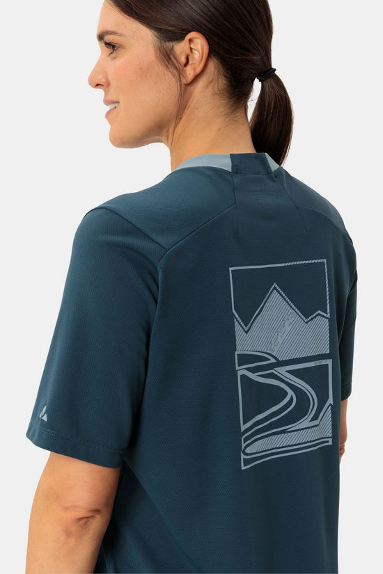 Vaude T-Shirt Women'S Loamer Shirt dark blue