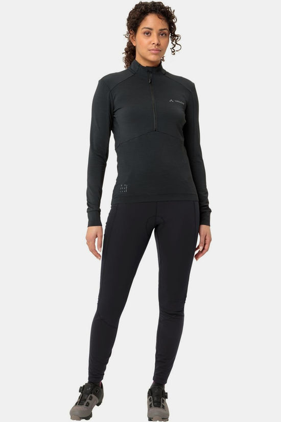 Vaude Fietsbroek Posta Warm Tight Black