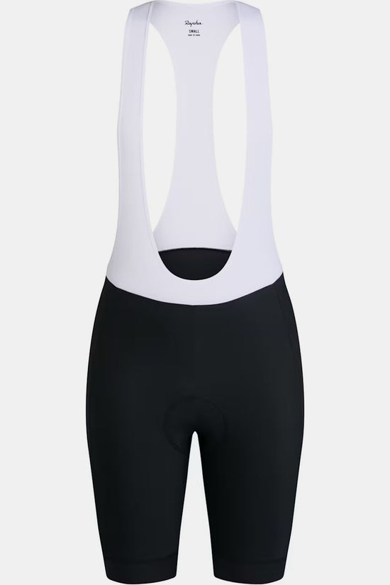 Rapha Fietsbroek Women'S Core Bib Shorts Black/White