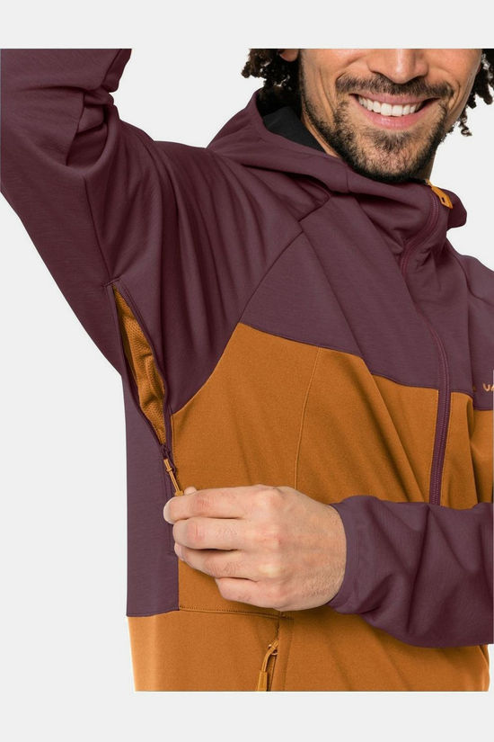 Vaude Veste Softshell Tremalzo Softshell Hz Jacket Dark Brown/Camel Brown