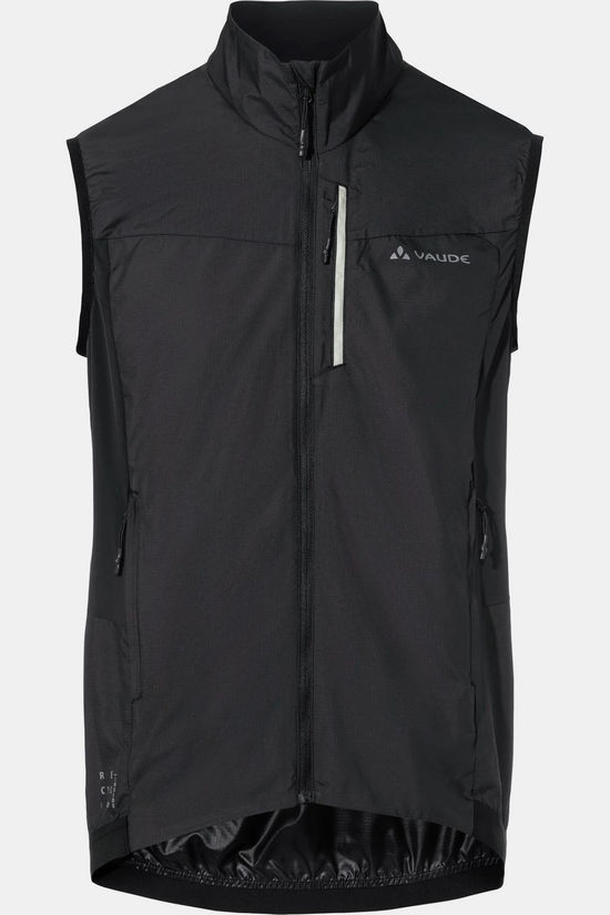 Vaude Softshell Jas Me Kuro Air Vest Black/Black
