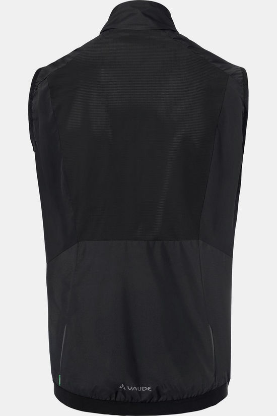 Vaude Softshell Jas Me Kuro Air Vest Black/Black