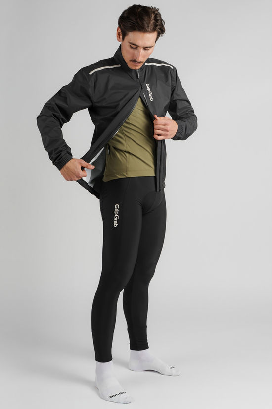 GripGrab Veste Imperméable Ride Waterproof Lightweight Black