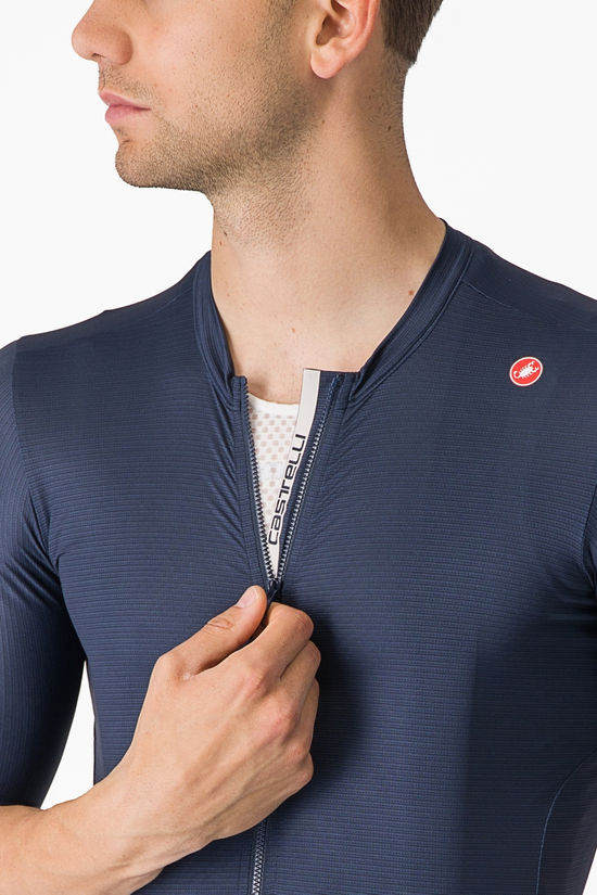 Castelli T-Shirt Espresso Jersey Belgian Blue/Silver Moon