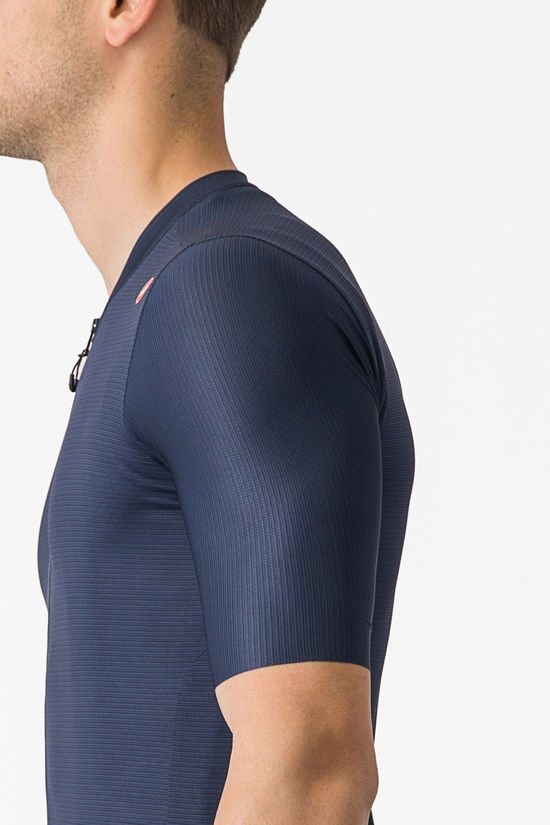 Castelli T-Shirt Espresso Jersey Belgian Blue/Silver Moon