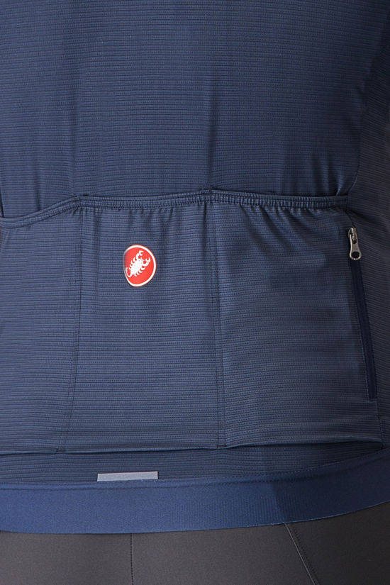 Castelli T-Shirt Espresso Jersey Belgian Blue/Silver Moon