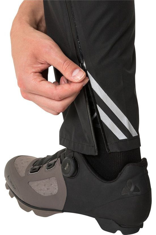 Vaude Broek Kuro Rain BLACK