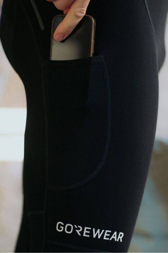 GOREWEAR Fietsbroek Spinshift Thermo Bib Black