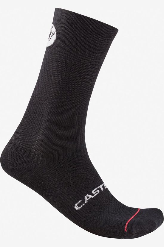 Castelli Chaussettes Scorpion Logo 20 Thermal Sock Black