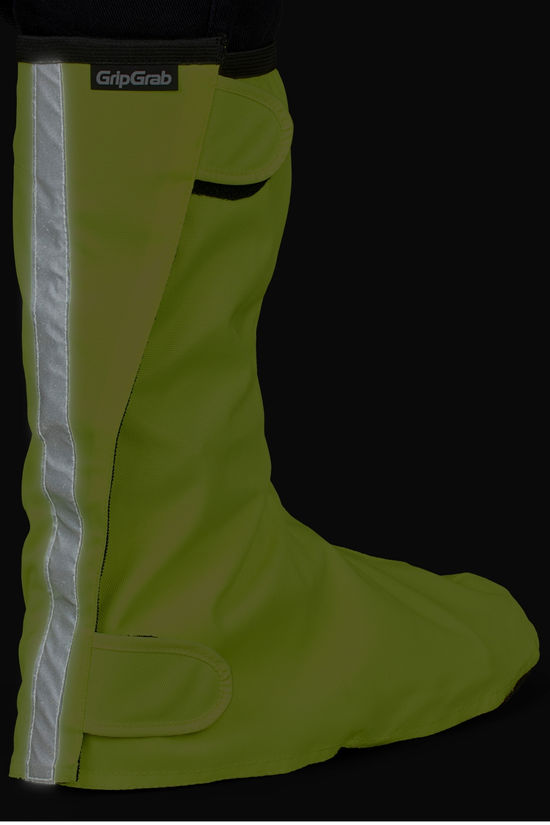 GripGrab Overschoenen Dryfoot 2 Waterproof Yellow Hi-Vis