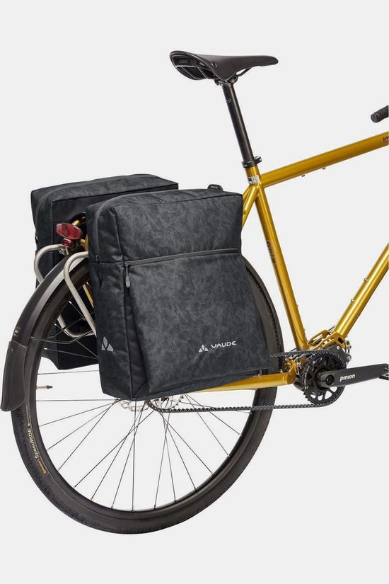 Vaude Fietstas Achter Twinzipper Black
