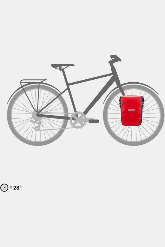 Ortlieb Sacoche Vélo Arrière Sport-Roller Core Ql2.1 14.5 L Red/Black