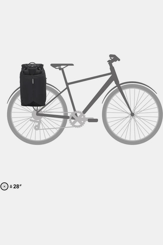 Ortlieb Sacoche Vélo Arrière Vario Lite Ql2.1 22 L Black