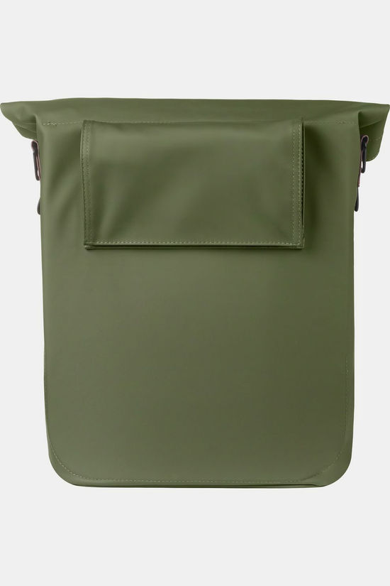 Basil Sacoche Vélo Arrière City Fietsshopper Mik Hooks 14-16L Mosgroen