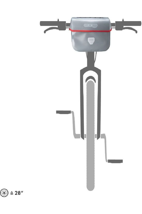 Ortlieb Stuurtas Ultimate Original 7 L Alu-Grey