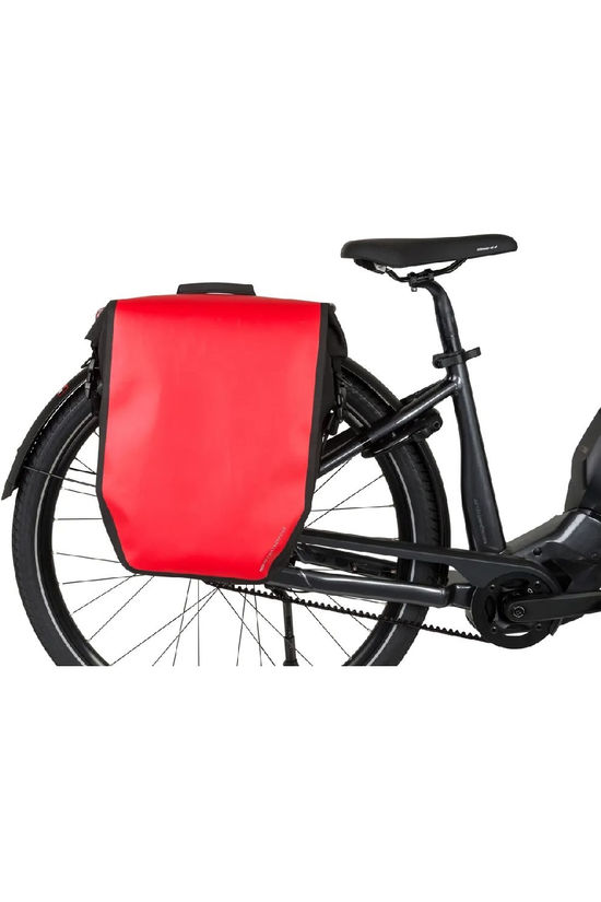 Agu Sacoche Vélo Arrière Clean Single Bike Bag Shelter Click'Ngo Large Red