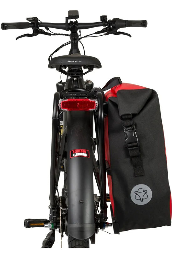 Agu Sacoche Vélo Arrière Clean Single Bike Bag Shelter Click'Ngo Large Red