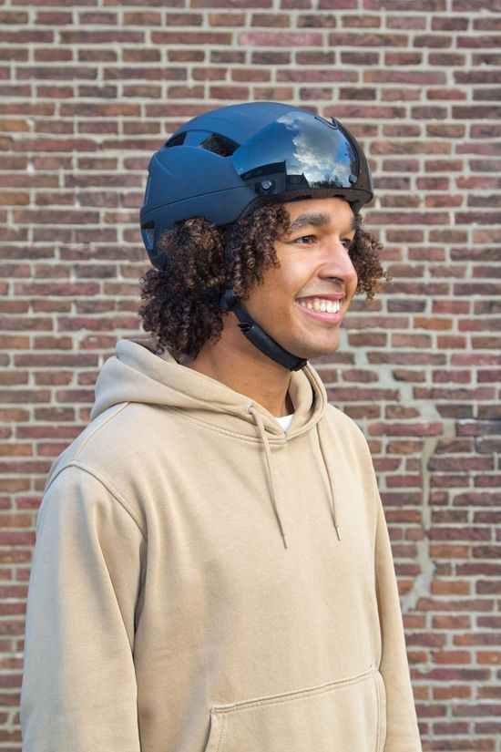 Go-Off Fietshelm Pilot Black