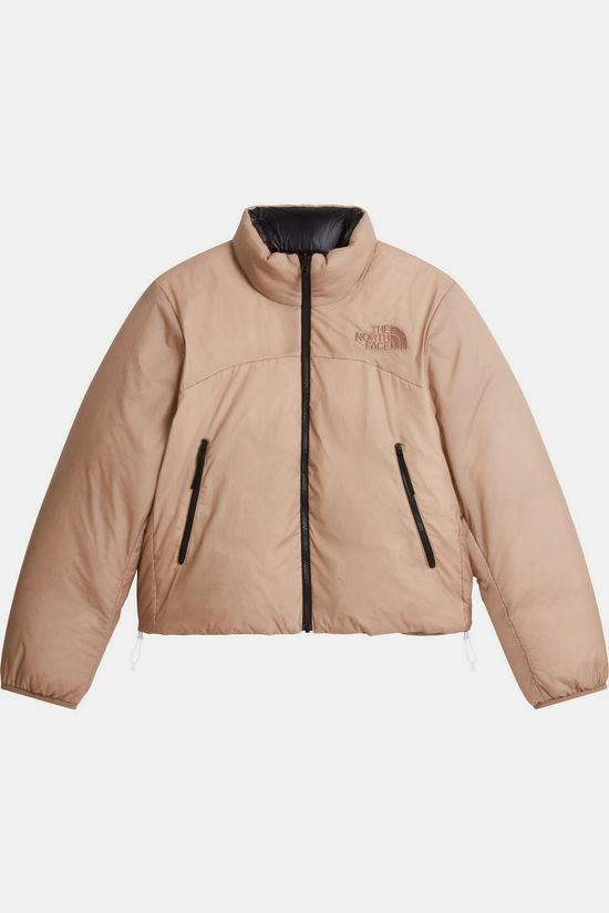The North Face Veste De Ski W Pertex Nuptse Reversible Jacket Garnet/Tnf Black