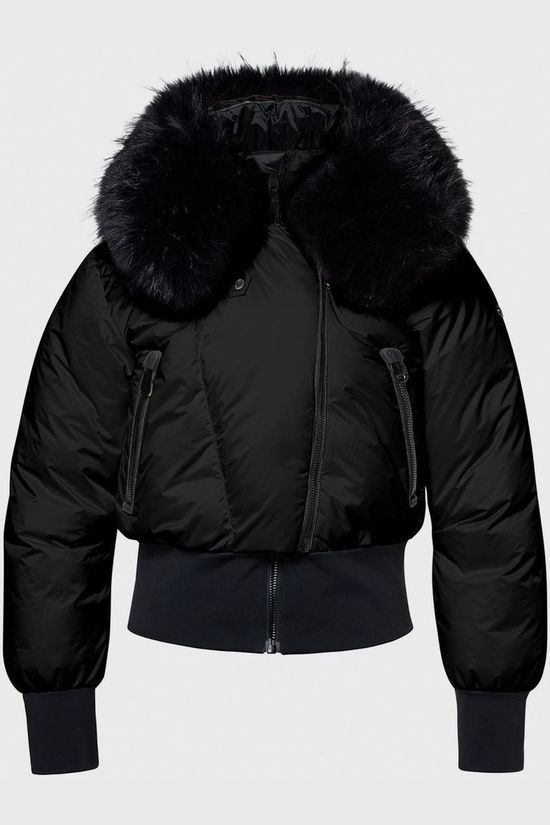Goldbergh Ski-Jas Misake Faux Fur Black