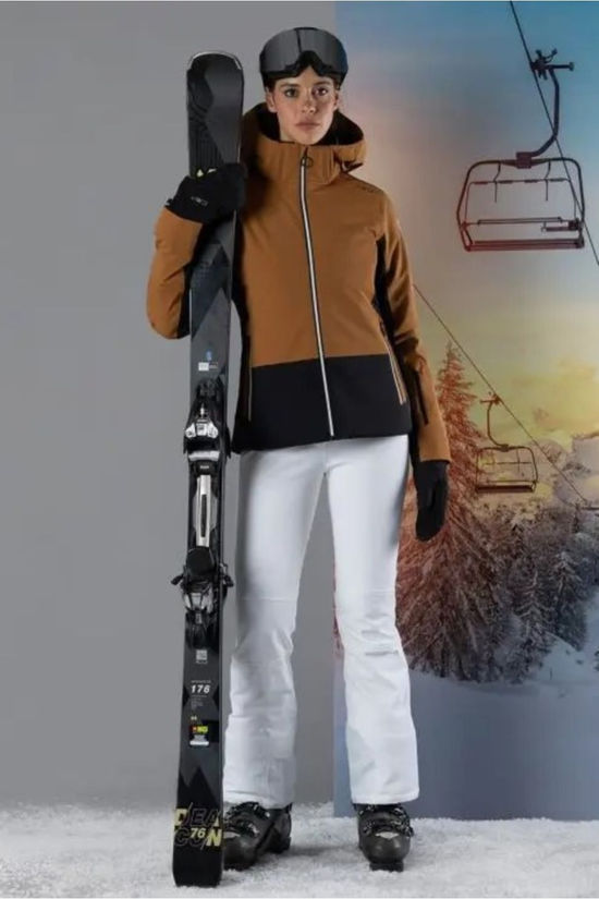 CMP Ski-Jas Woman Jacket Zip Hood Avena