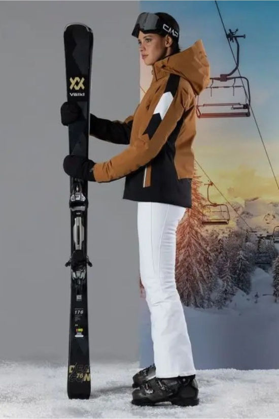 CMP Ski-Jas Woman Jacket Zip Hood Avena