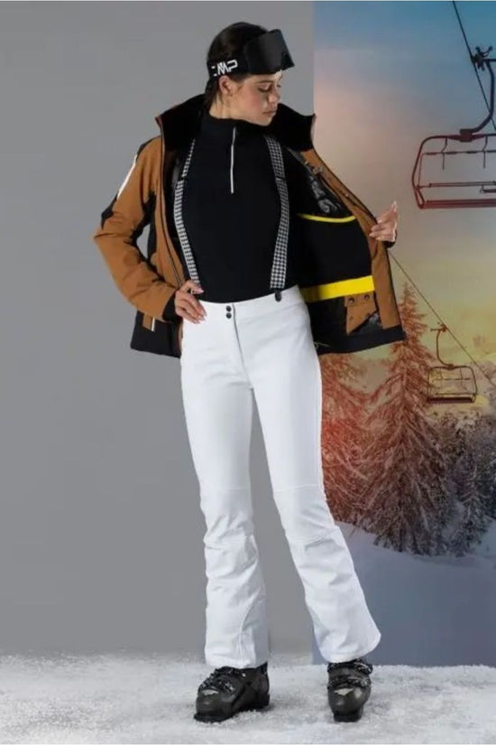 CMP Ski-Jas Woman Jacket Zip Hood Avena